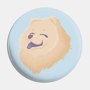 Happy Chow-Chow Pin