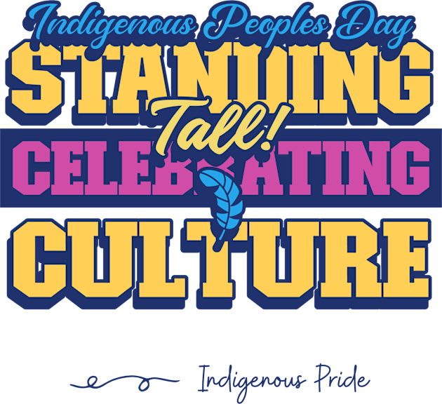 Indigenous Peoples Day Kids T-Shirt by Stooned in Stoon