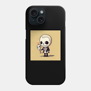 Hamlet skull Phone Case