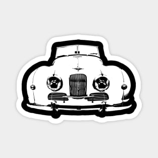 Jowett Jupiter1950s British classic sports car monoblock white Magnet