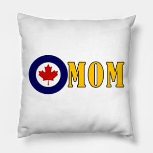 Bold design for anyone whose Mum or Dad serves in the Canadian Armed Forces Pillow