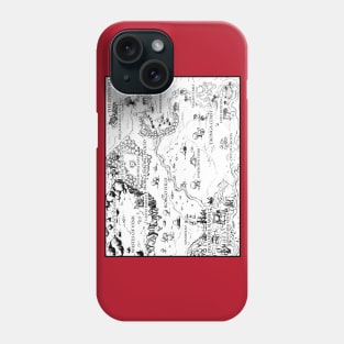 Jalldoon Map 2 Phone Case