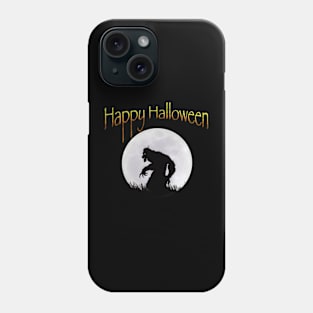 Halloween werewolf Phone Case