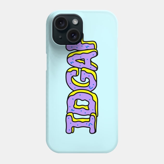 IDGAF Violet Donuts Phone Case by brogressproject