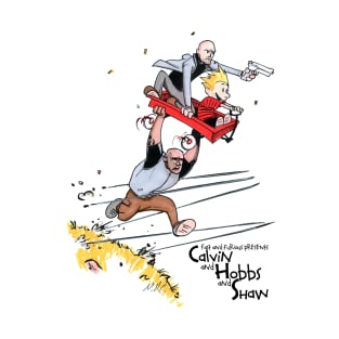 Calvin and Hobbs and Shaw T-Shirt