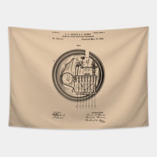 EDISON PATENT / Edison Patent Drawing 314115 Tapestry