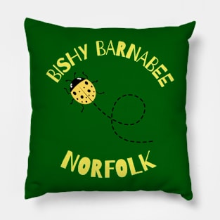 Bishy Barnabee Yellow Ladybird Pillow