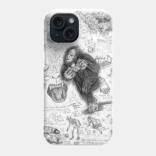 Apple Devil Bigfoot Study Phone Case