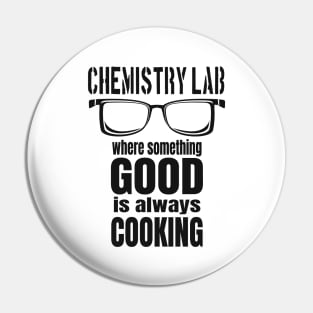 Chemist Laboratory Funny Chemistry Pin