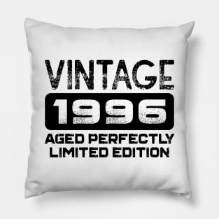 Birthday Gift Vintage 1996 Aged Perfectly Pillow