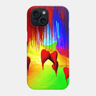 Dangling Hearts Phone Case