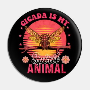 Cicada is my spirit animal Pin