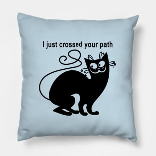 Crossed Your Path Pillow