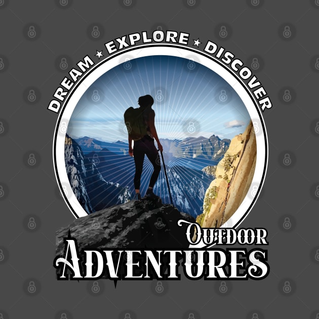 Outdoor Adventures - Hiking in Color 001 by G-Design