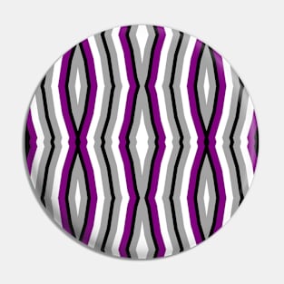 Fancy Ace Stripes Pin