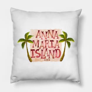 Anna Maria Island Florida Gulf of Mexico Sea Ocean Pillow