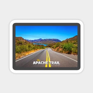 Apache Trail Scenic Drive View Magnet