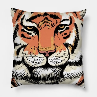 Tropical Tiger Pillow