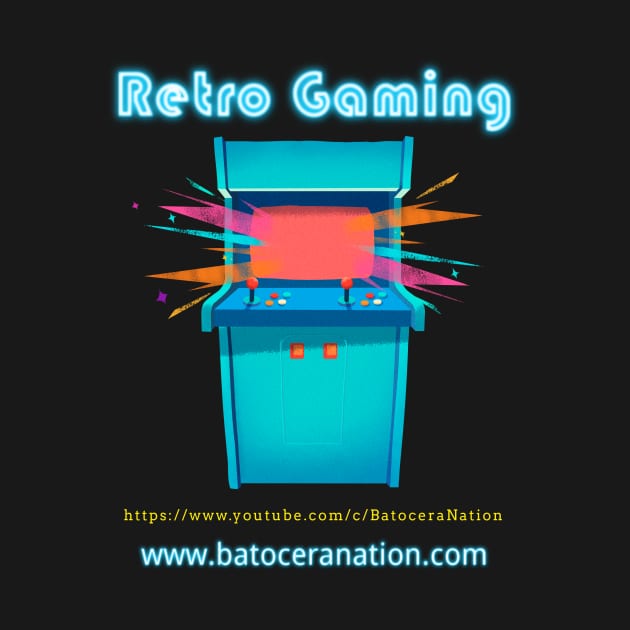 Retro Gamer Logo 18 by Batocera Nation by Batocera Nation