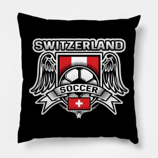 Switzerland Soccer Futbol Pillow