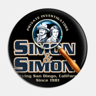 Simon and Simon Private Investigators Pin