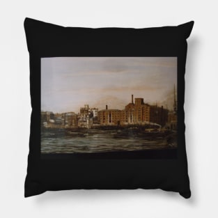 ST SAVIOURS DOCK, BUTLERS WHARF, BERMONDSEY LONDON Pillow