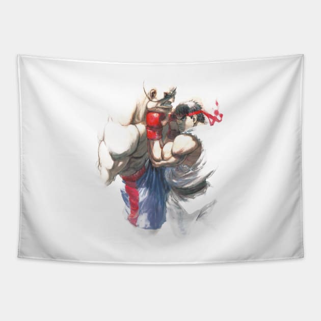 Friendly Rivals Tapestry by winsarcade