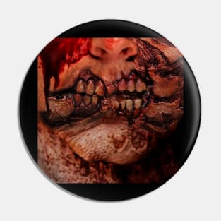 Halloween Zombie Costume Mask Pin