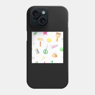 Crafts and Art Watercolor Pattern Phone Case