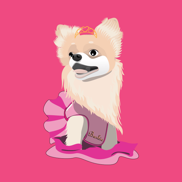 Barbie Dog by Kanom-Tom