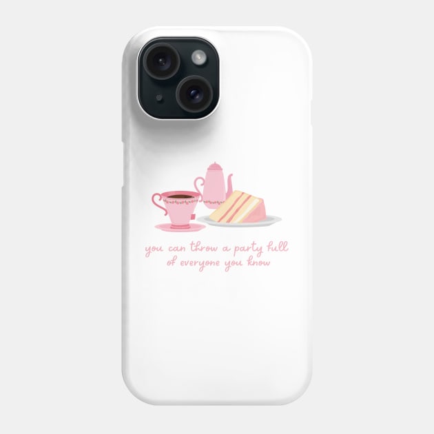 you can throw a party harry's house Phone Case by goblinbabe
