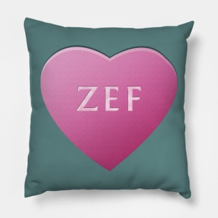 Zef Candy Heart - Pink Pillow