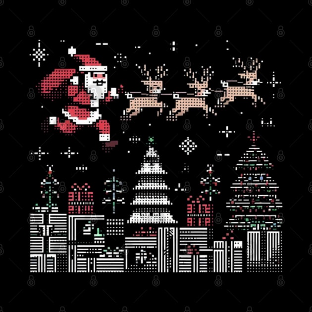 Christmas Santa as Mario style 32 by fadinstitute