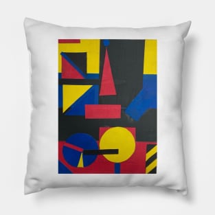 Game of Geometric Shapes Pillow