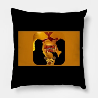 Jurassic Fans Podcast New Logo Pillow