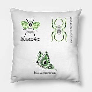 Aromantic Indigenous Buggies Pillow