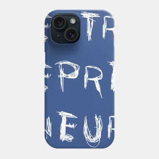 Eternal Entrepreneur : 4x3 Scribble Phone Case