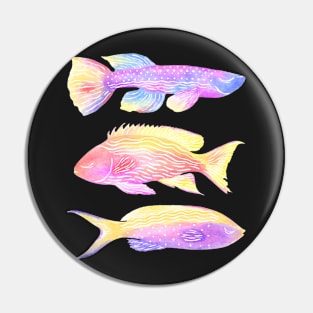 Rainbow Fishes Pin