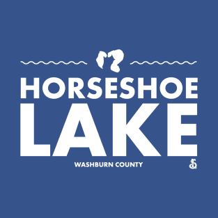 Washburn County, Wisconsin - Horseshoe Lake T-Shirt