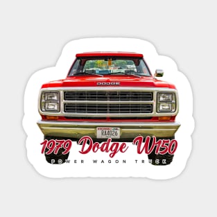 1979 Dodge W150 Power Wagon Truck Magnet