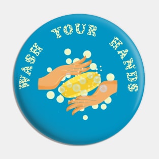 wash your hands Pin