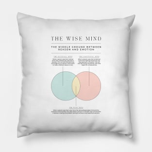 The Wise Mind - DBT Pillow