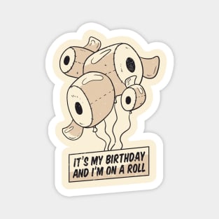 Toilet Paper funny Birthday gift Magnet