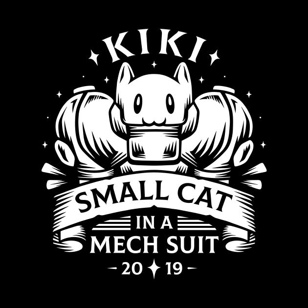 Small Cat in a Mech Suit by Alundrart