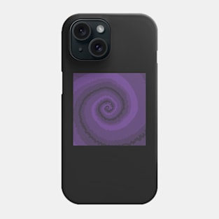 tie dye - dark purple Phone Case