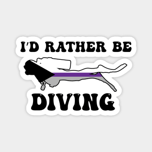 I'd Rather Be Diving: Demisexual Pride Magnet