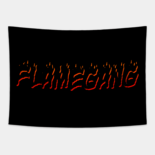 Flame Gang Blackout Tapestry by FlameGang