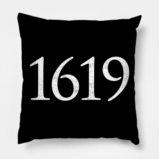 1619 Tshirt - African American Our Ancestors 6 Pillow by luisharun