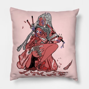 Red Ninja Pillow