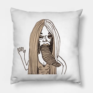 Leech lady, puppet master Pillow